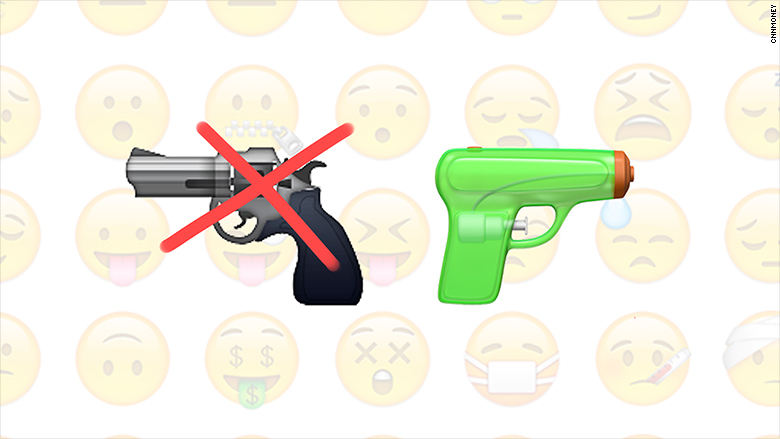 枪emoji复制图片